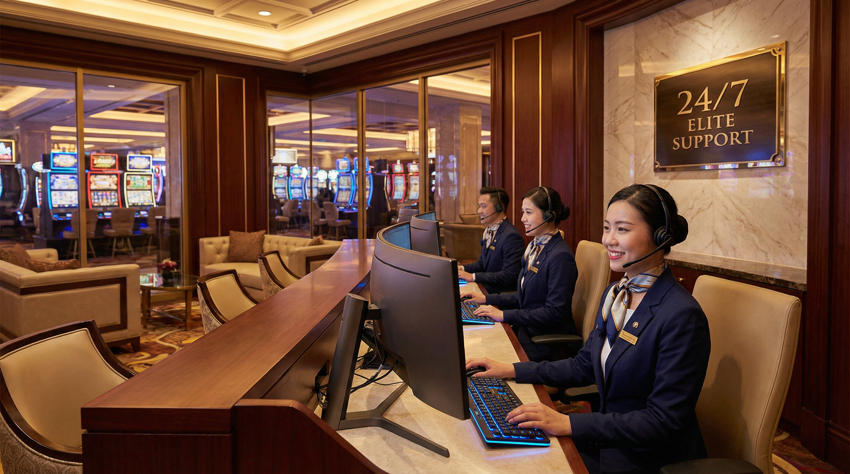 澳门美高梅专业客服团队